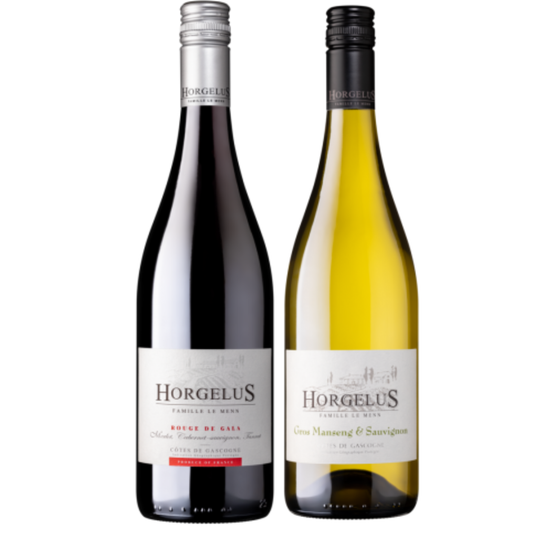 ドメーヌ・オルジェルス 赤白 2本 / グロ・マンサン&ソーヴィニヨン / ルージュ・ド・ガラ