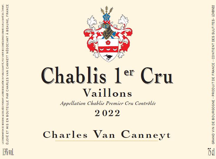 【ET05】シャブリ　プルミエ・クリュ　ヴァイヨン　CHABLIS 1ER CRU LES VAILLONS