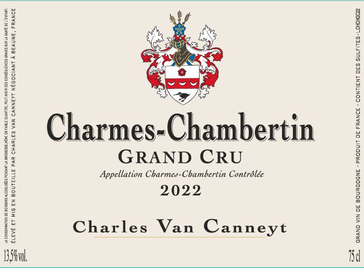 【ET08) シャルム ・シャンベルタン　グラン・クリュ　Charmes-Chambertin Grand Cru